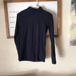 J Crew Tissue Cotton Turtleneck